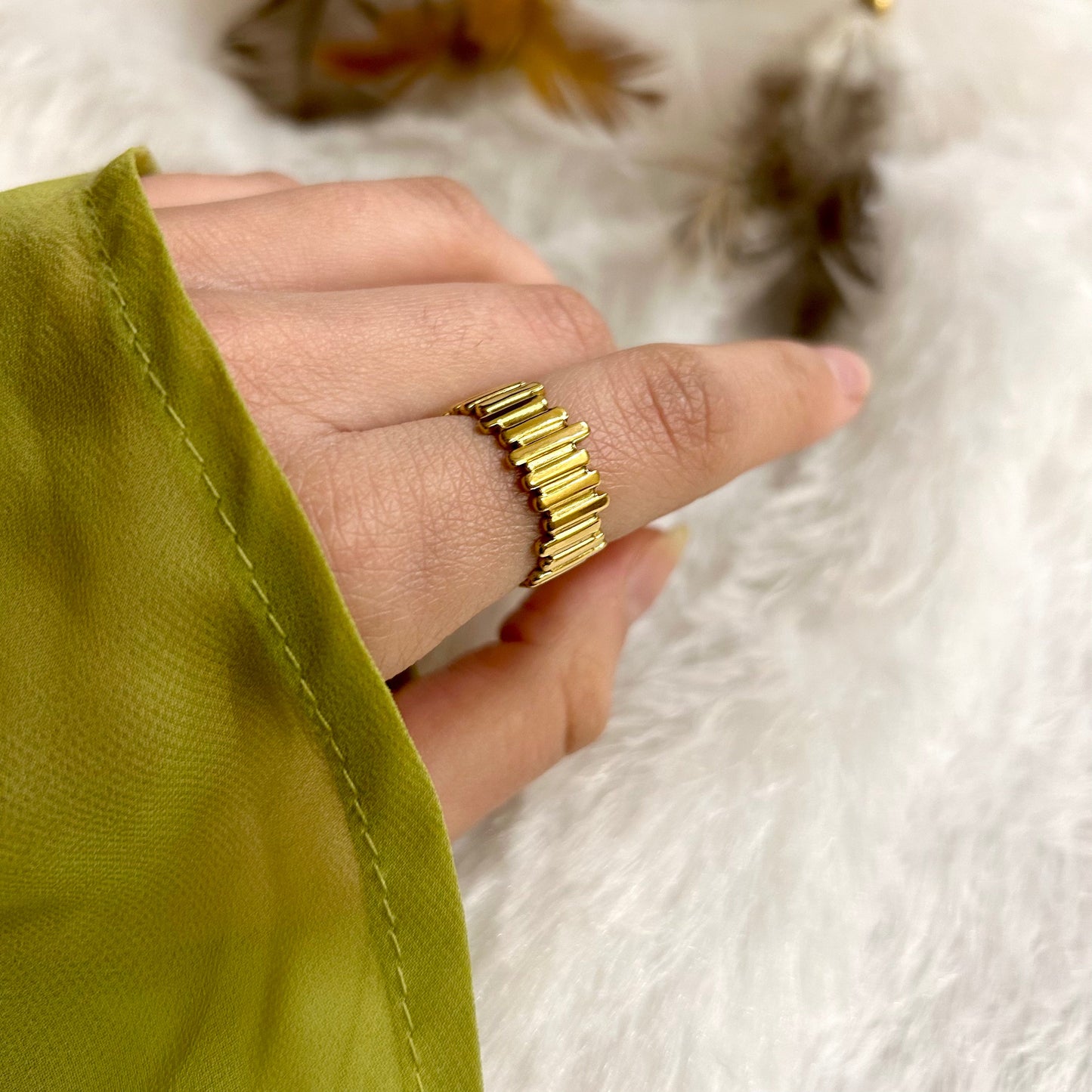 Heart Beat Ring (One Size, Adjustable)