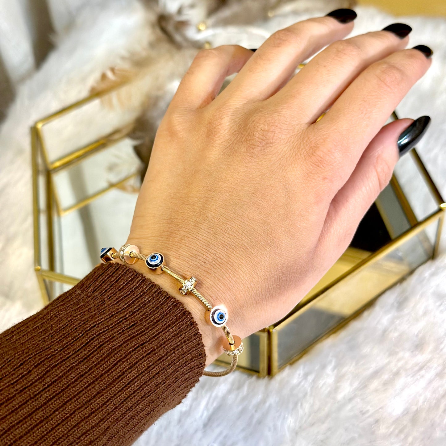 Evil Eye Round Bracelet