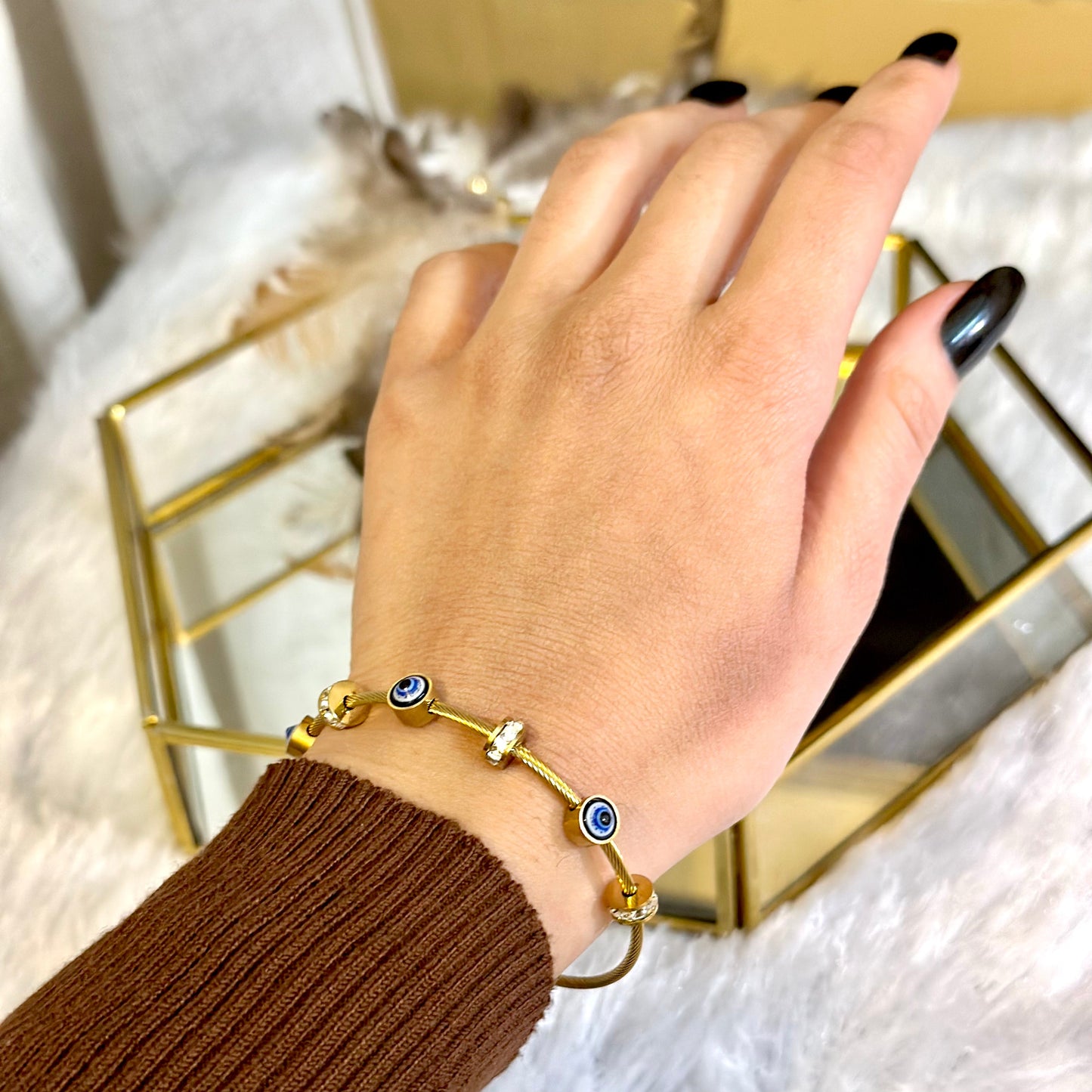 Evil Eye Round Bracelet