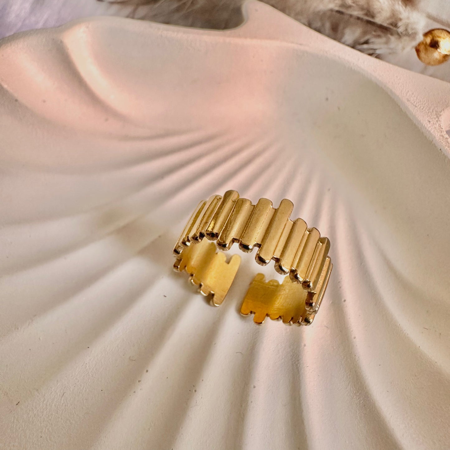 Heart Beat Ring (One Size, Adjustable)