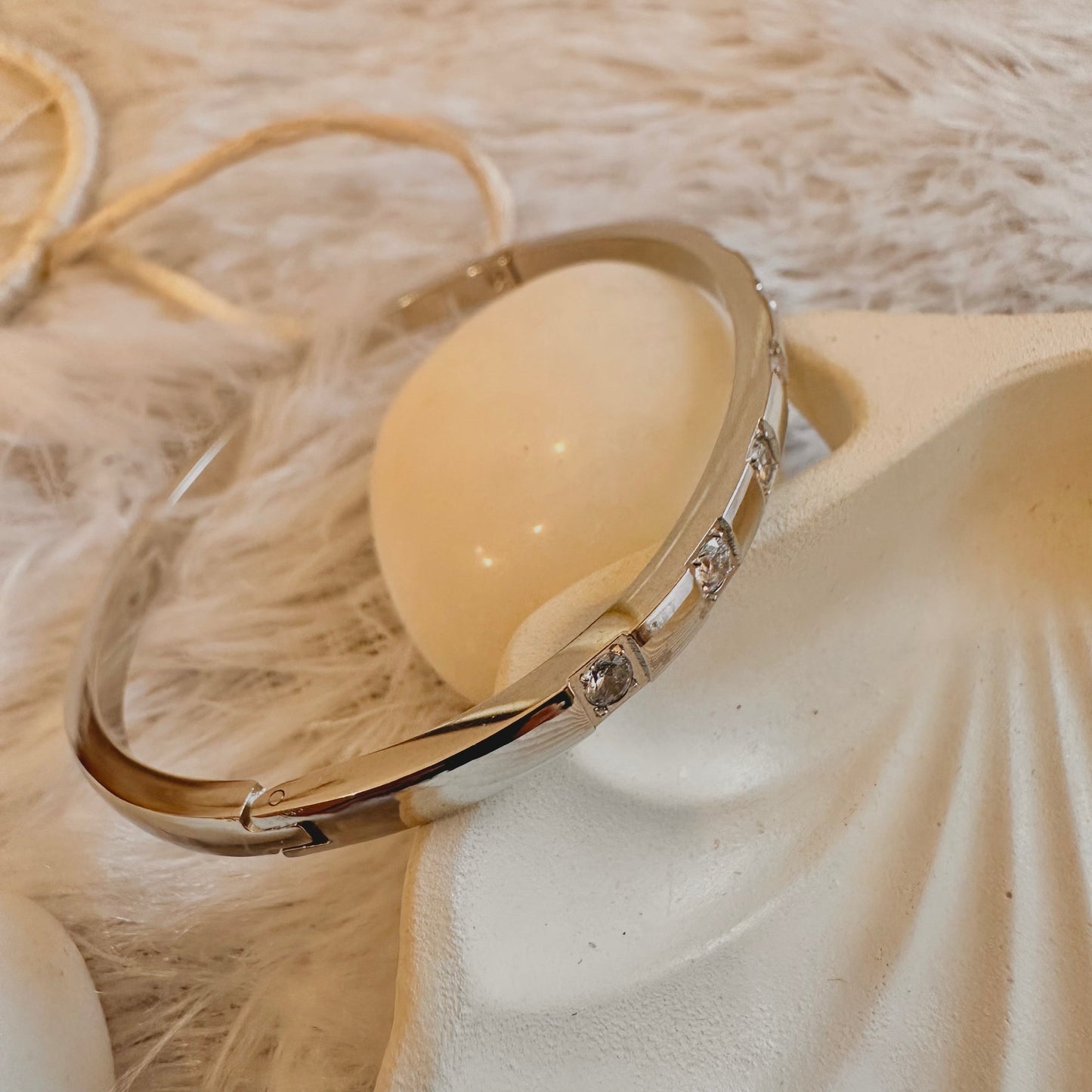 Round Silver Bracelet
