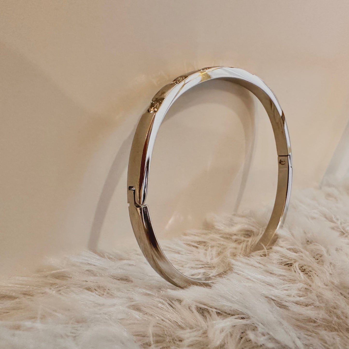 Round Silver Bracelet