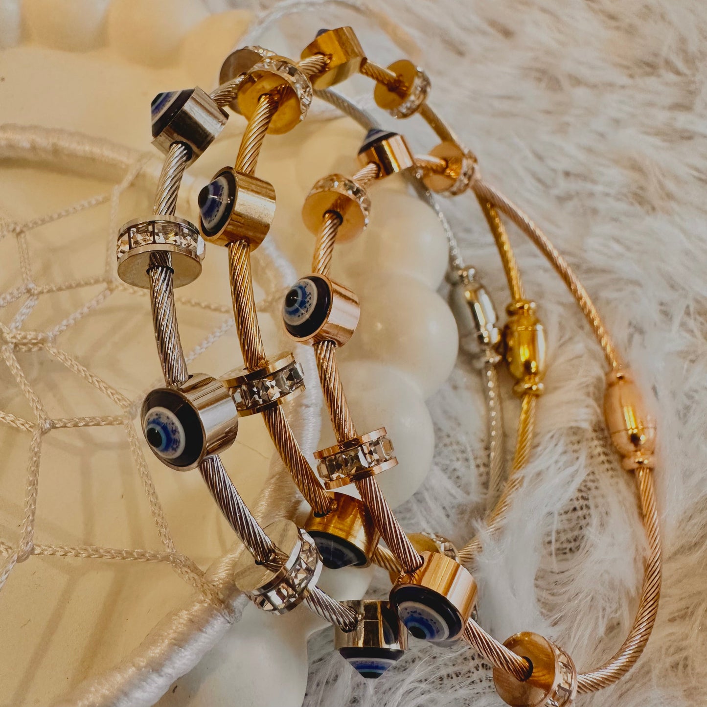 Evil Eye Round Bracelet