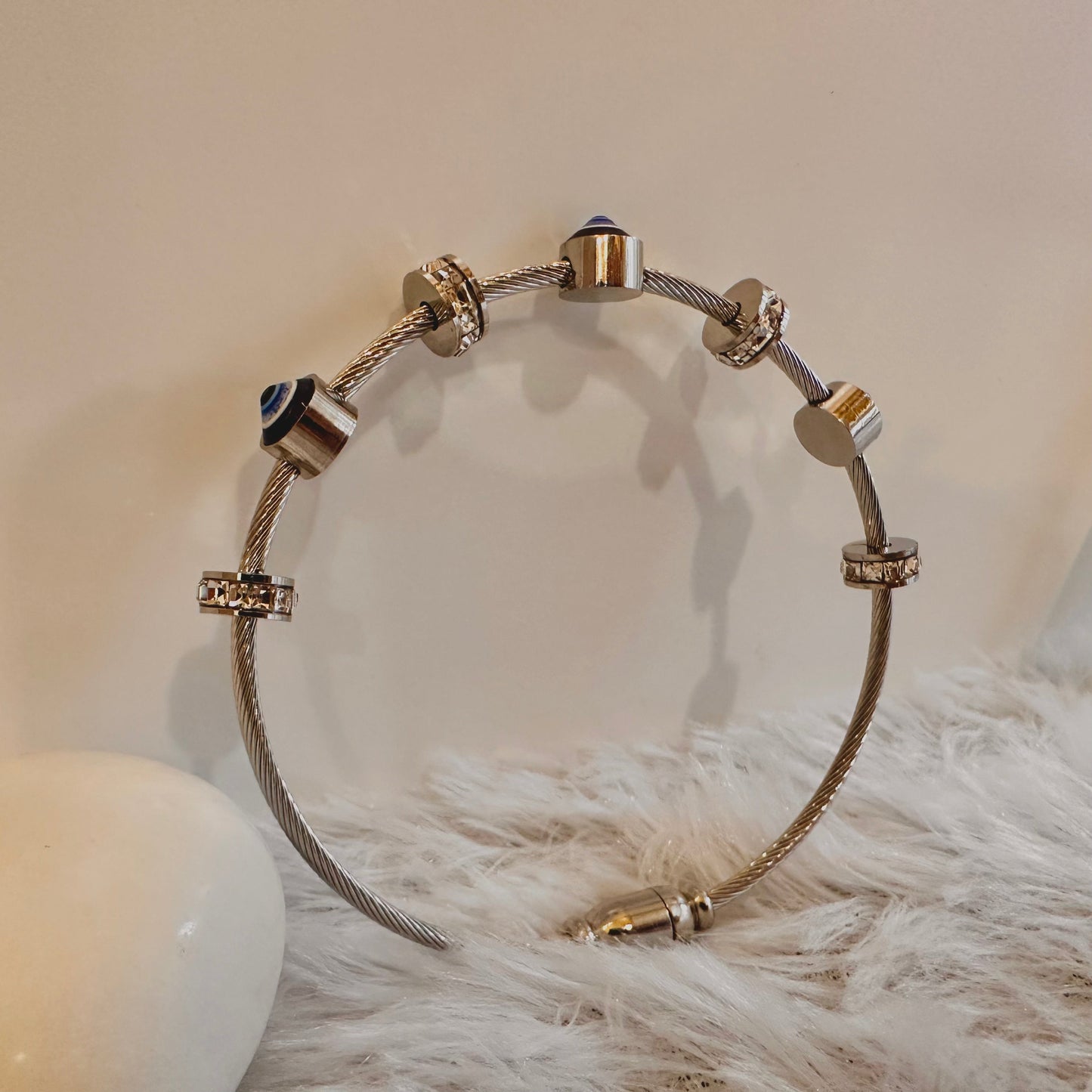 Evil Eye Round Bracelet