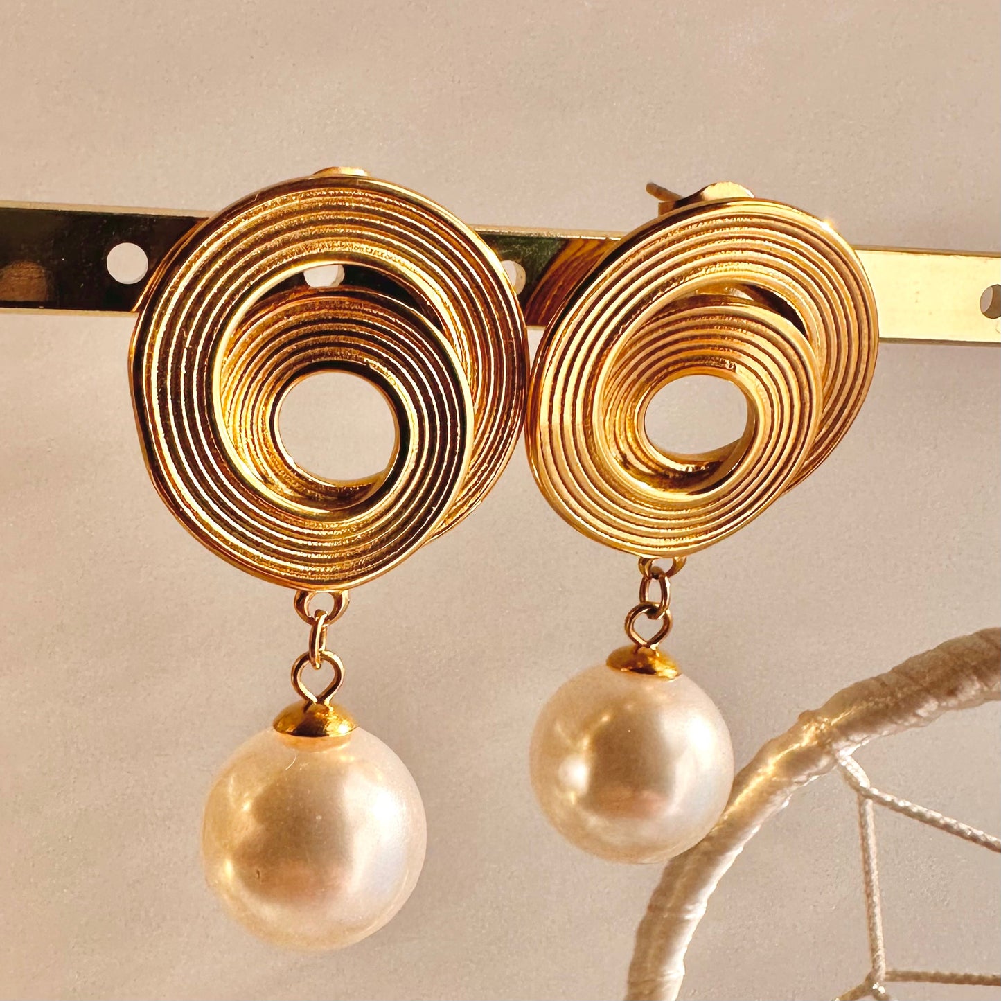 Pearl Drop Earrings