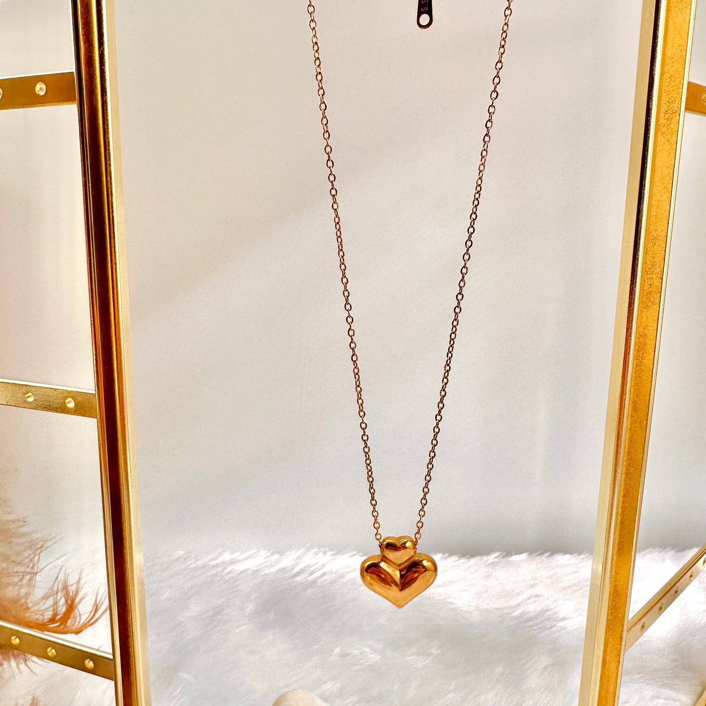 Two Hearts Necklace