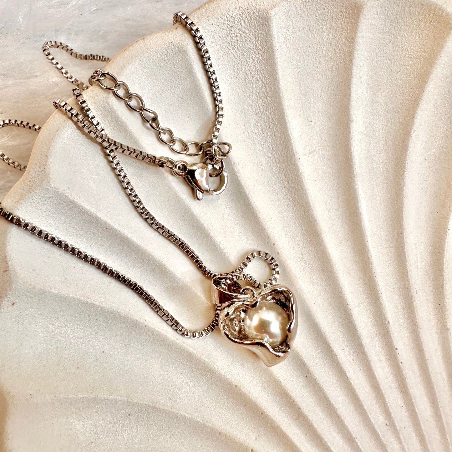 Heart of Pearl Necklace