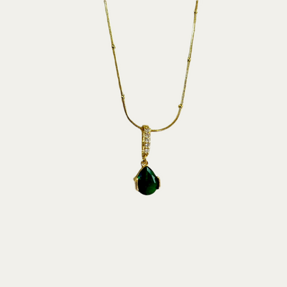 Emerald Stone Necklace