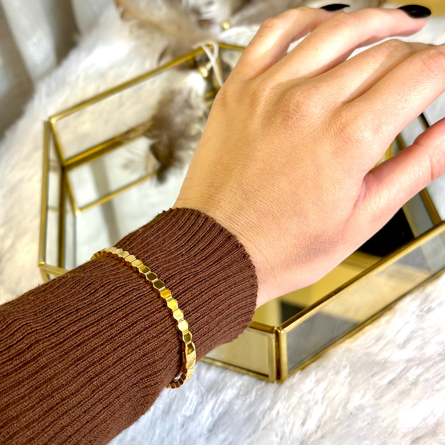 Hexagon Rome Bracelet