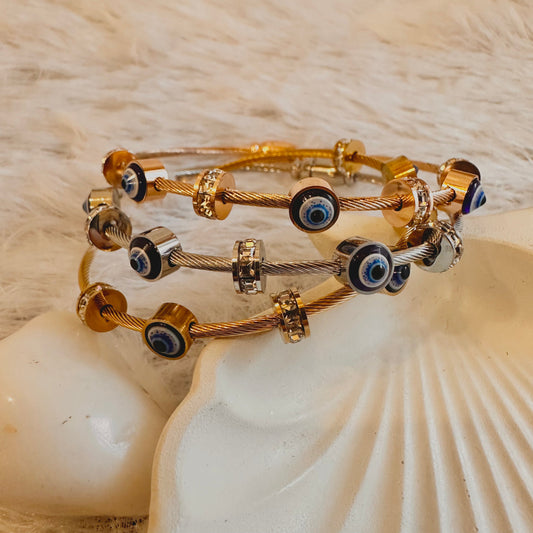 Evil Eye Round Bracelet