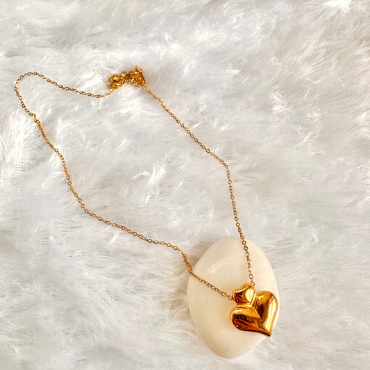 Two Hearts Necklace